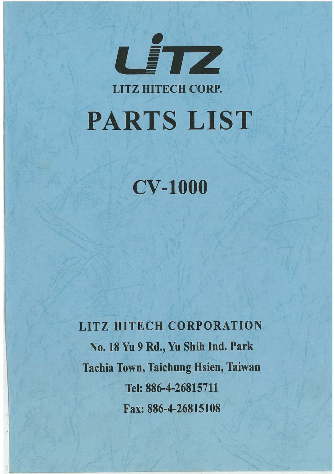 Parts List