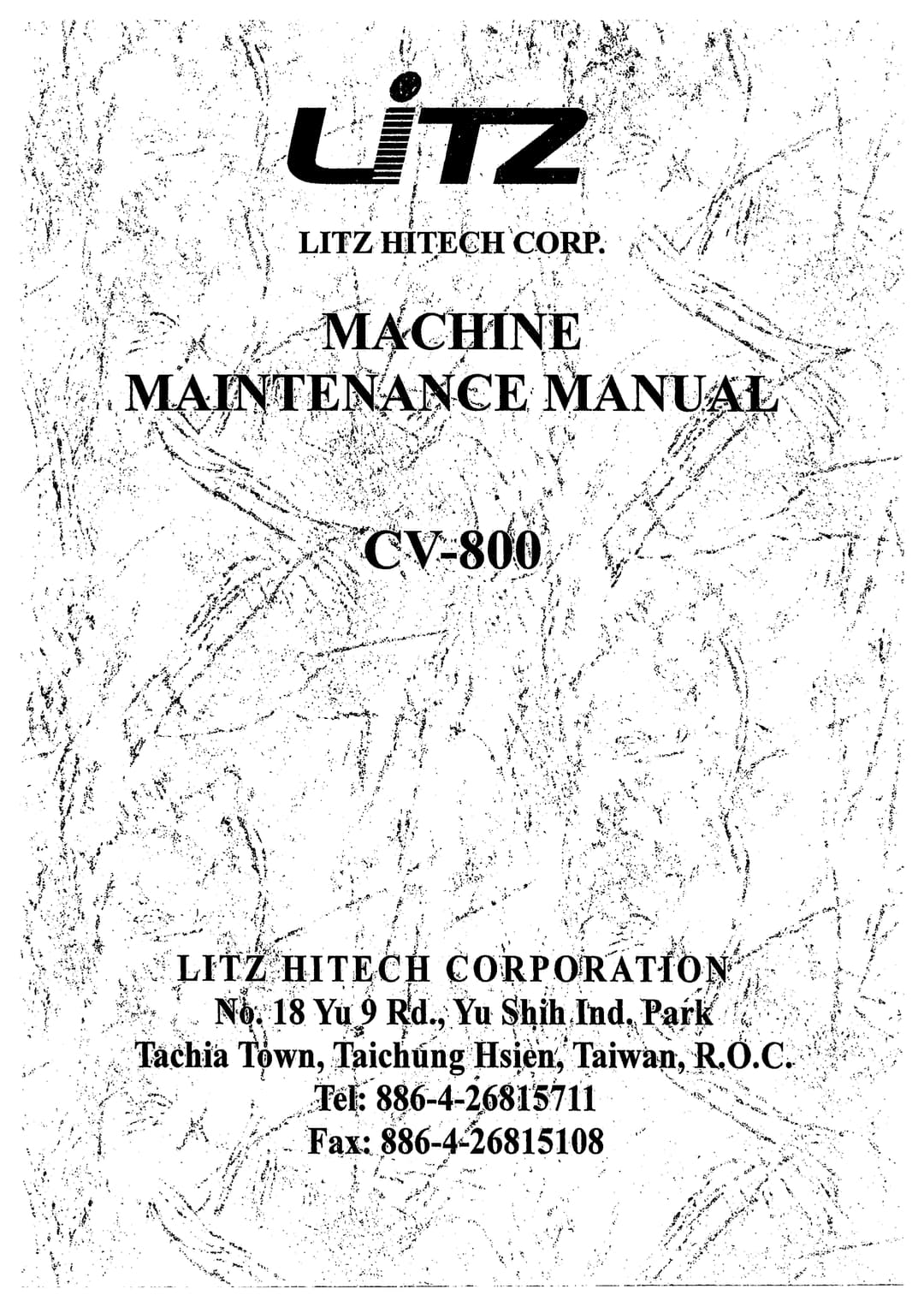 Maintenance Manual