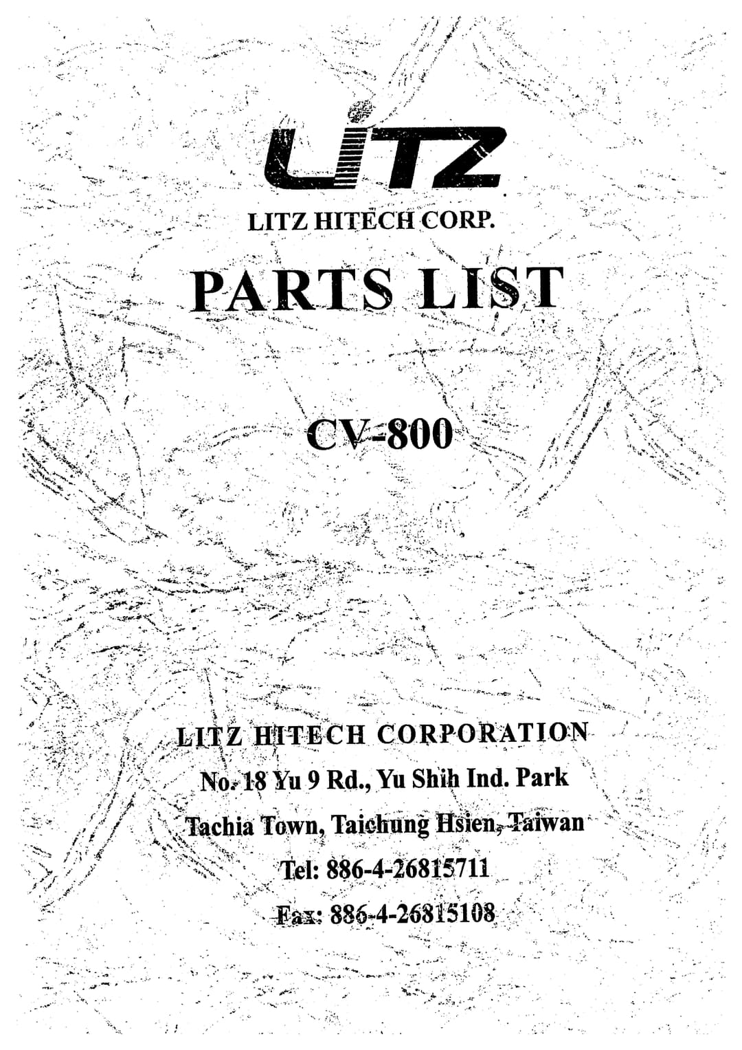 Parts List