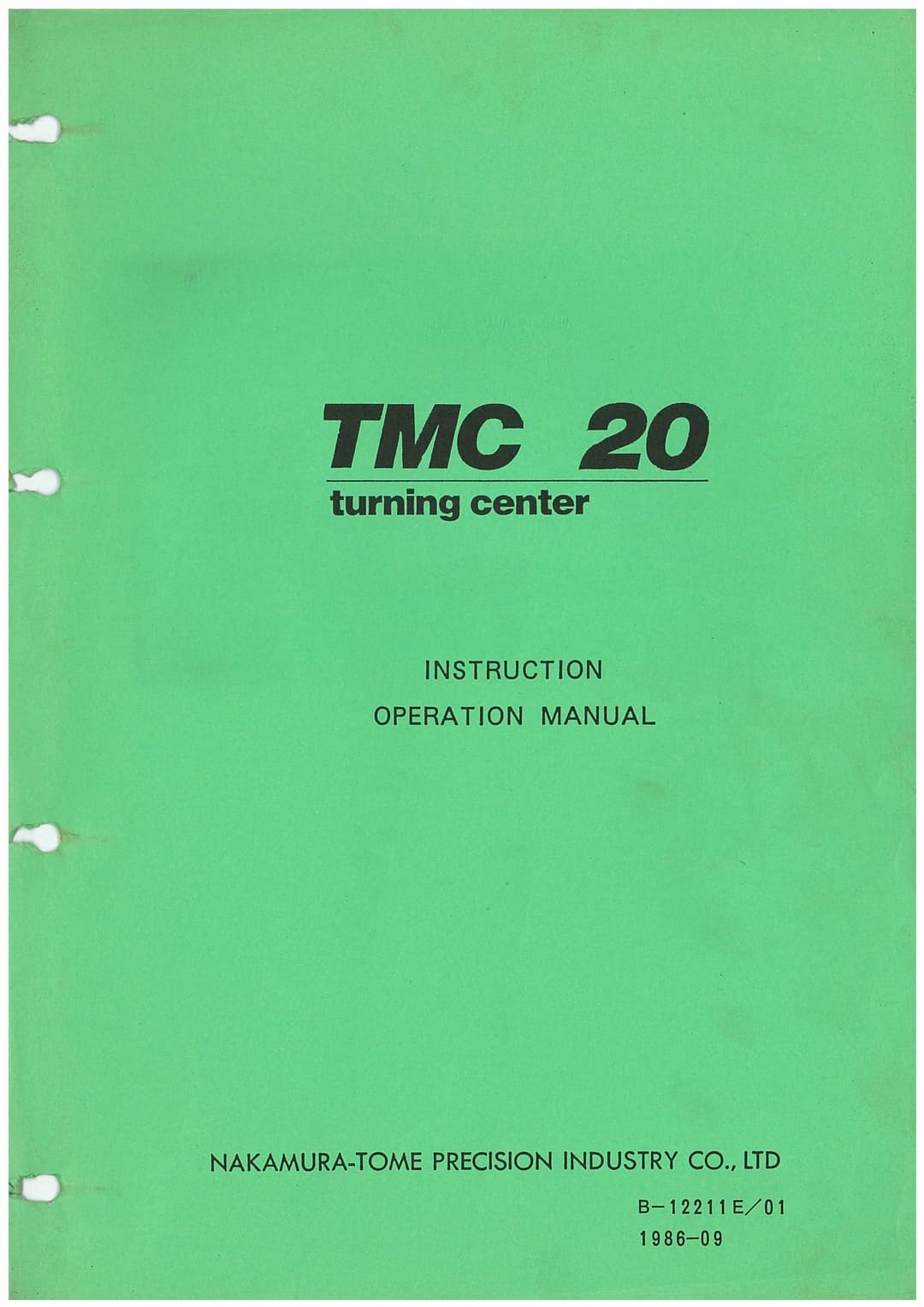 Instruction & Operation Manual