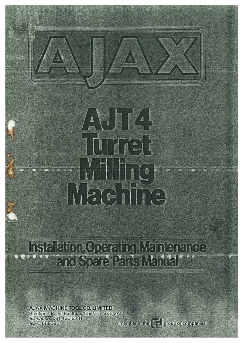 Operating Manual & Spare Part Manual
