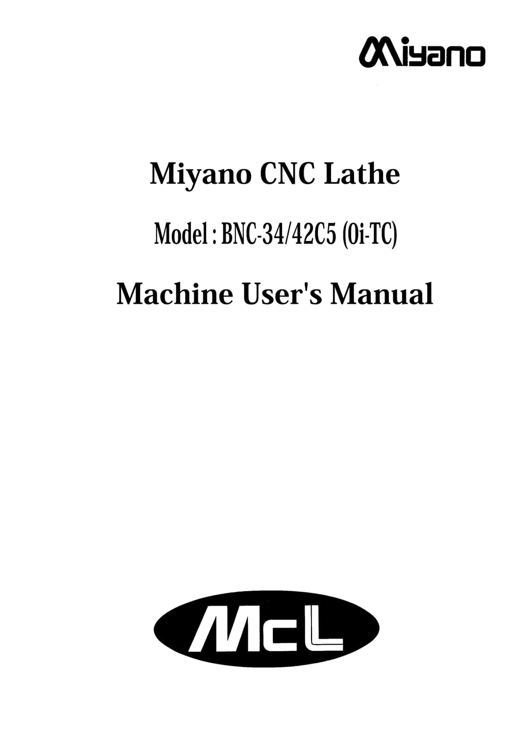 User's Manual